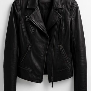 Blank NYC Classic Black Leather Jacket
